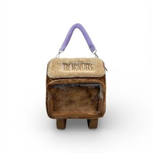Labubu The Monsters Fuzzy ITA style Backpack